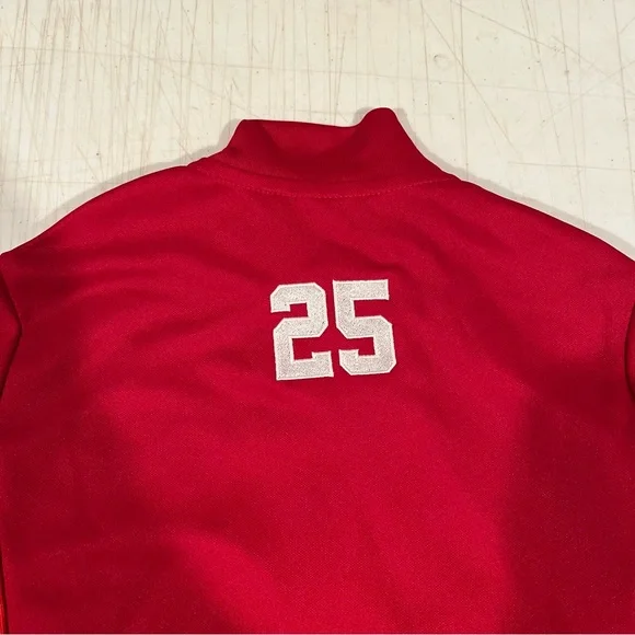 BRAND NEW NWT NEVER WORN Adidas Tiro 19 Training Jacket Youth - Red - D95922 - Picture 5 of 6